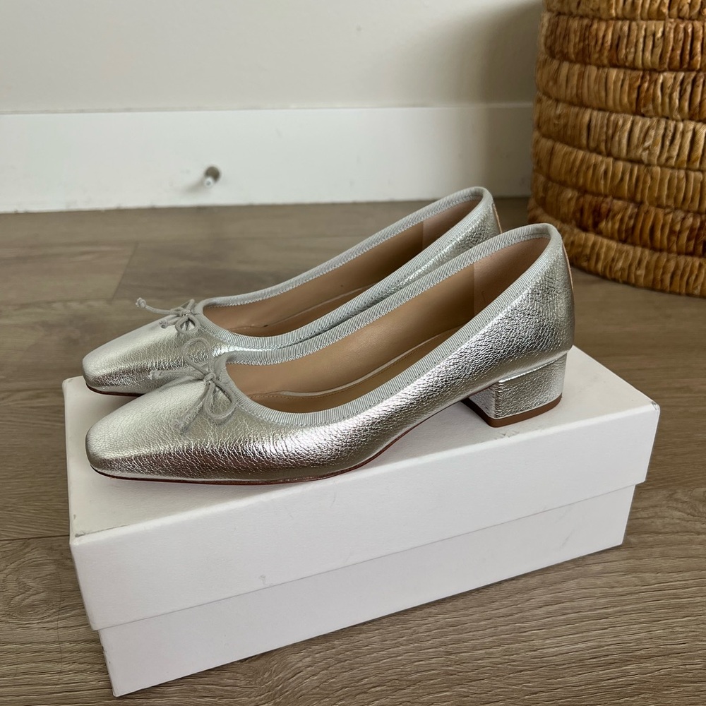 Veronica Beard Cecile Square Toe Pump